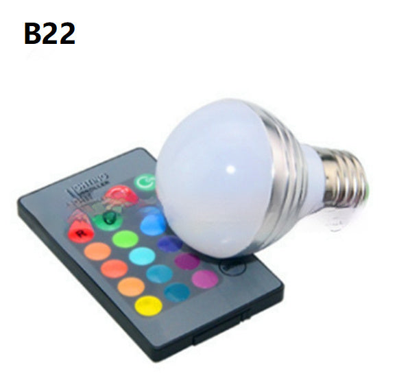 RGB Bulb Lamp Seven-color Ambience