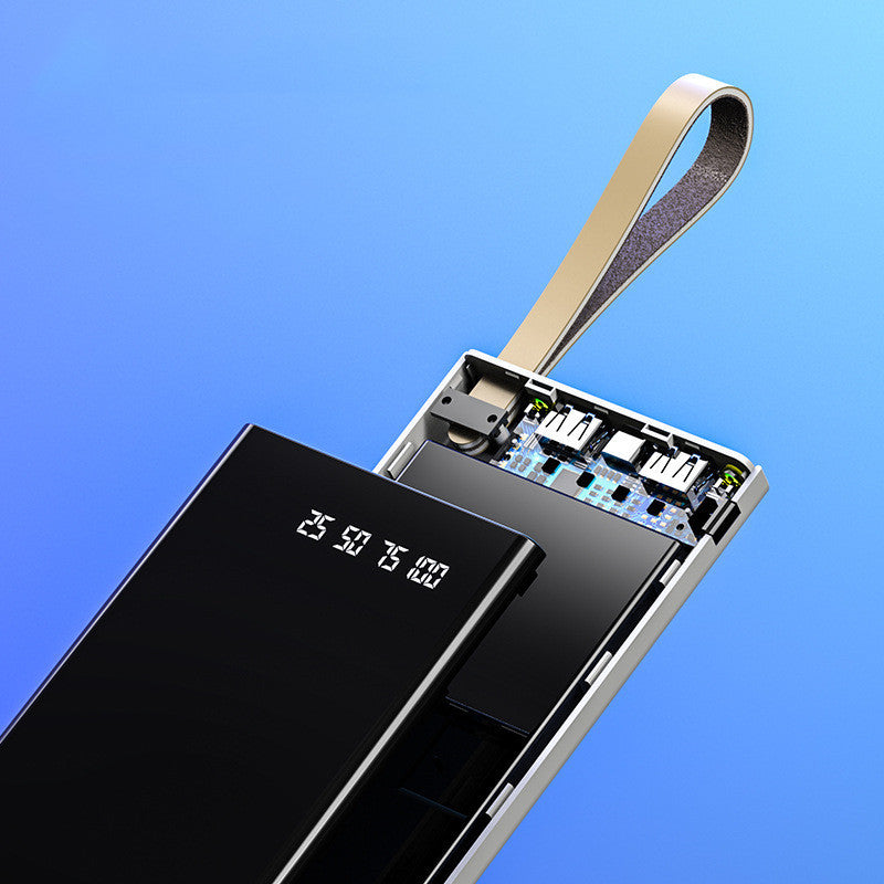Full screen mobile power supply