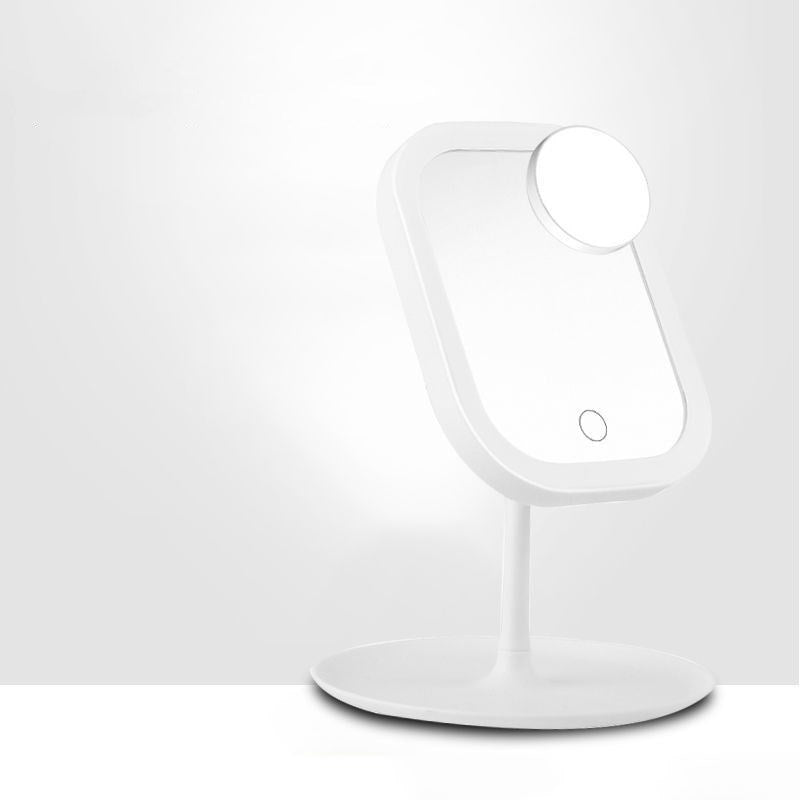 Desktop Mirror Dressing Mirror With Light Bulb
