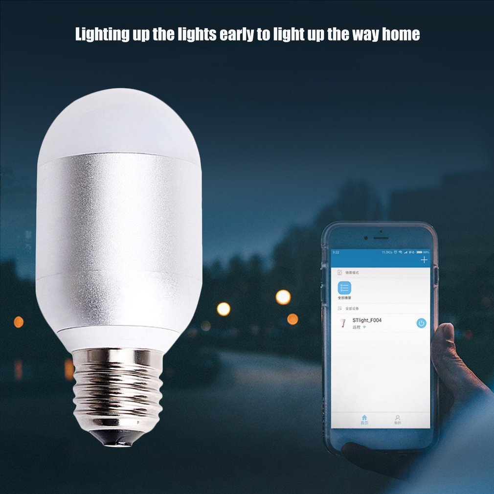 Smart LED Light Bulb WiFi Remote