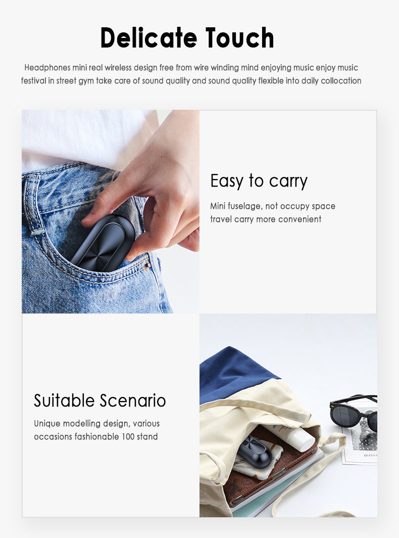 B5 Bluetooth Headset Binaural