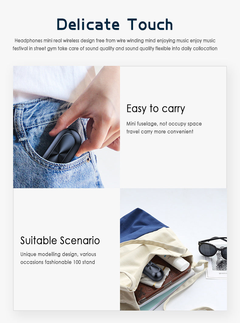 B5 Bluetooth Headset Binaural
