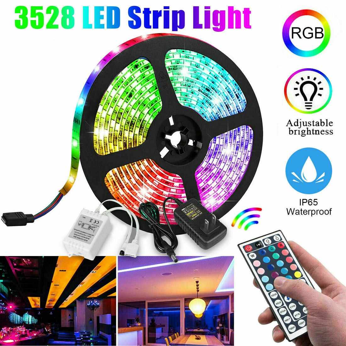 RGB 300LED Waterproof Strip Light
