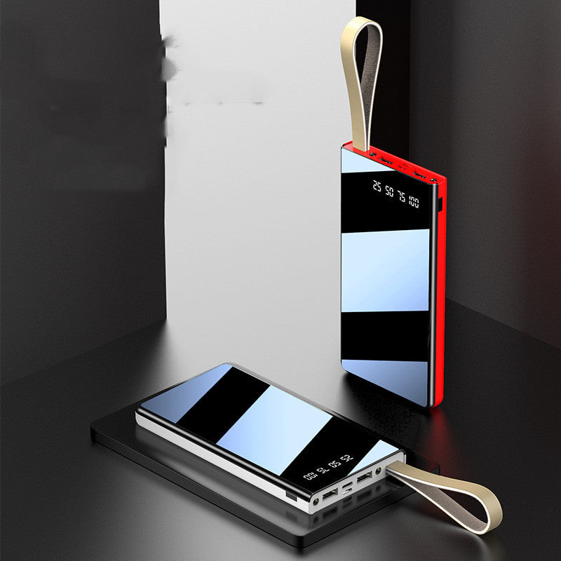 Full screen mobile power supply