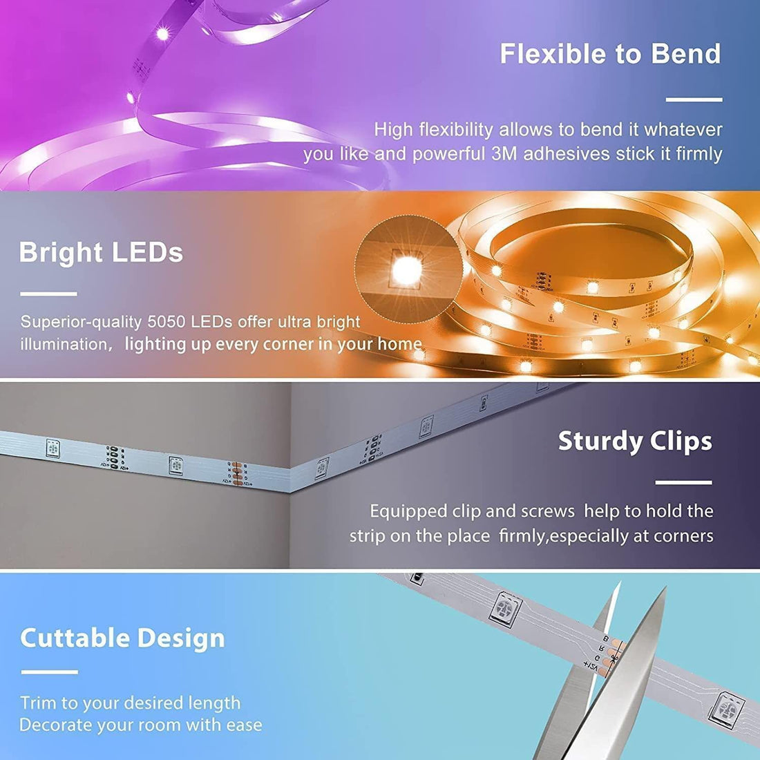 RGB Low-voltage LED Light Strip