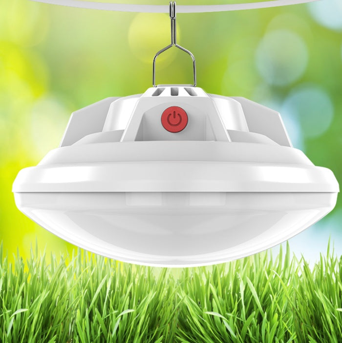 Charging energy saving light bulb