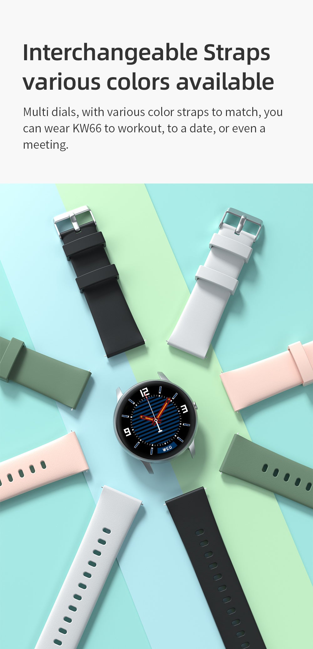 Smart Watch IMILAB KW66 Men Bluetooth