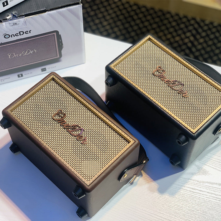 Vintage Wood Bluetooth Speaker