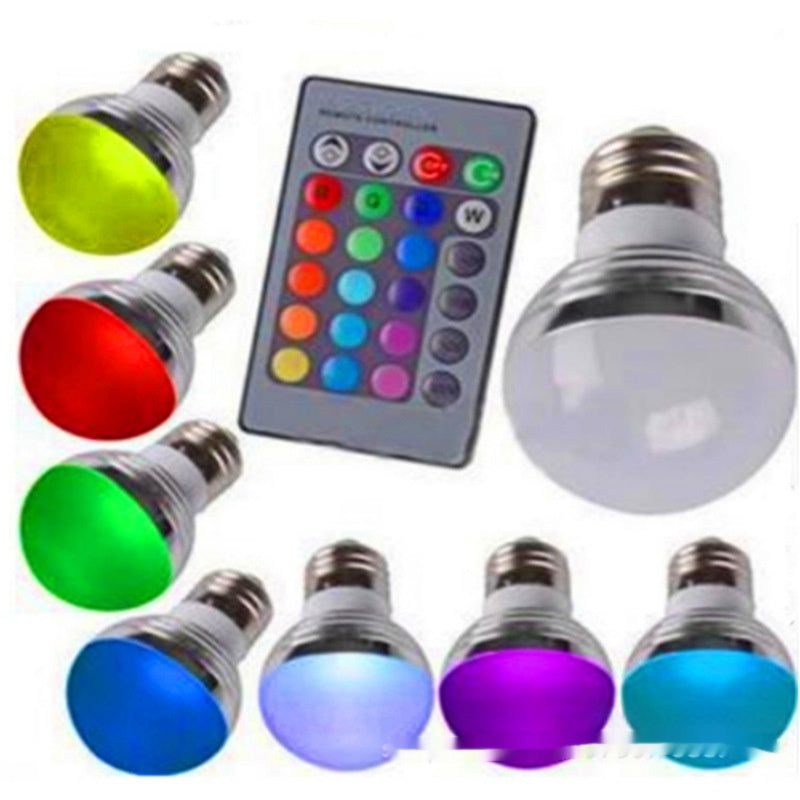 RGB Bulb Lamp Seven-color Ambience
