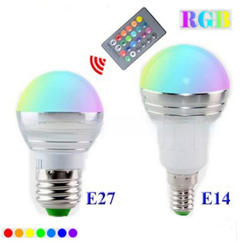 RGB Bulb Lamp Seven-color Ambience