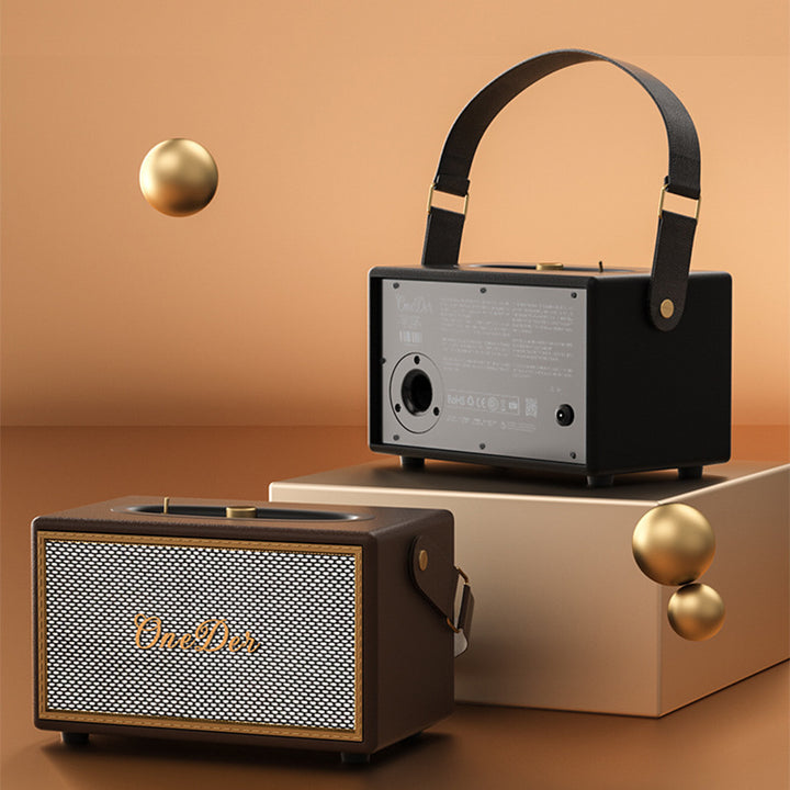 Vintage Wood Bluetooth Speaker