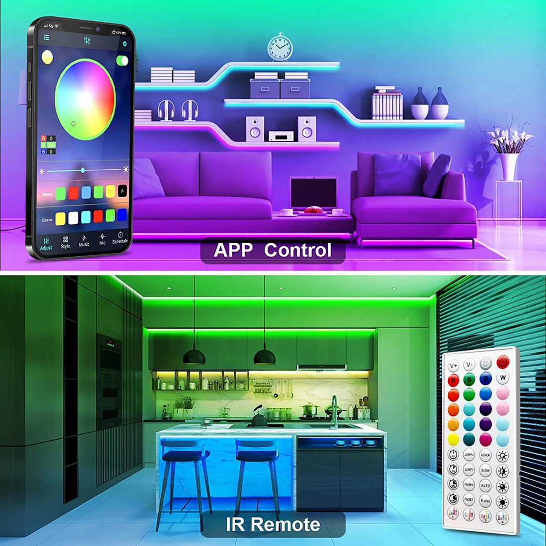 RGB Low-voltage LED Light Strip